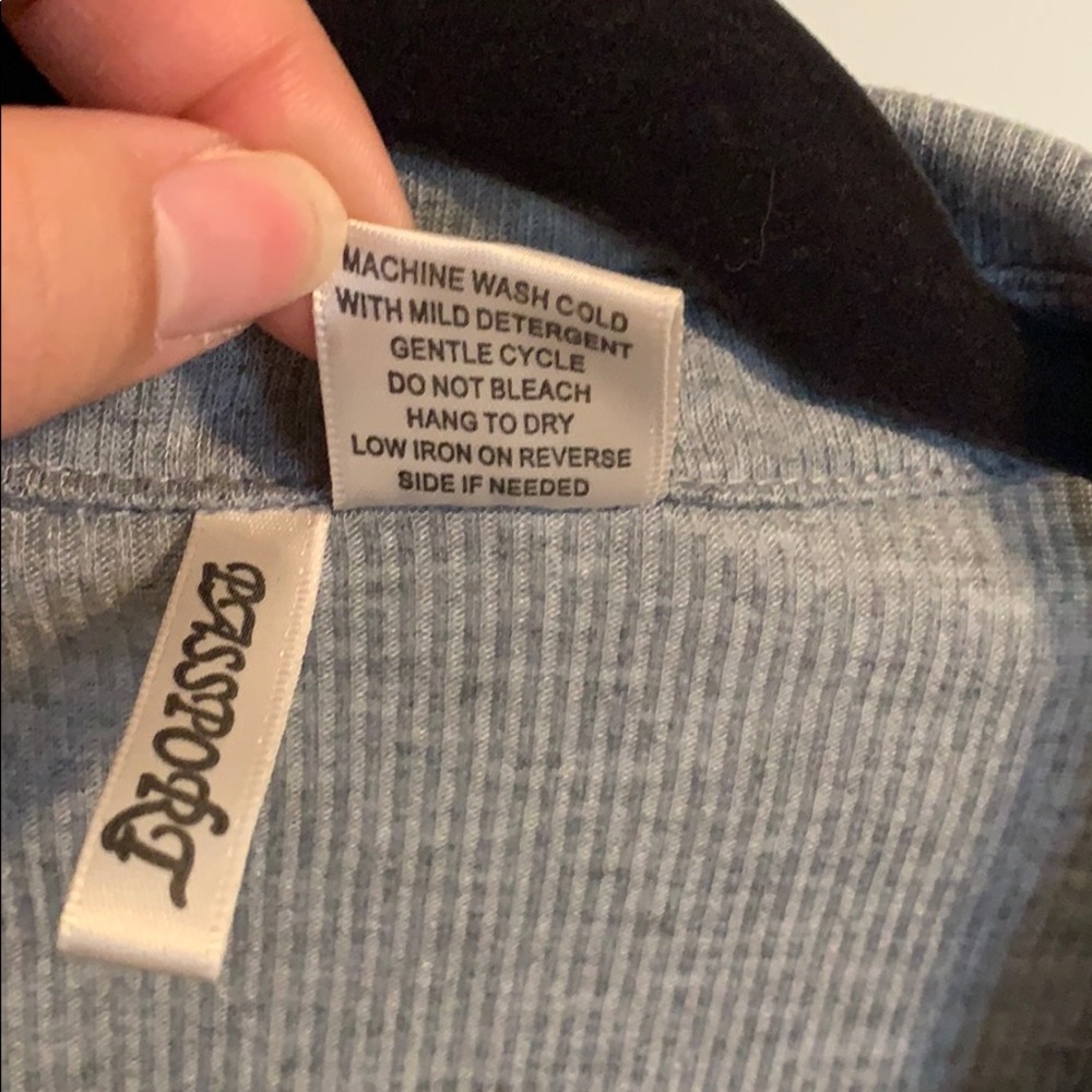 Passport Ribbed Top - Picture 4 of 4